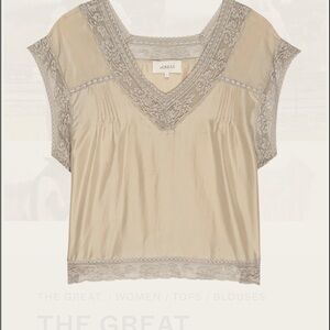 THE GREAT. Fortune Blouse